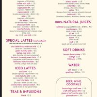 Menu  at EatMyTrip  in Barcelona