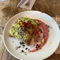 Guacamole toast  at EatMyTrip  in Barcelona