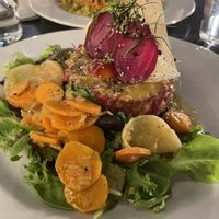 Tartare de seitan local  at Cafe du Grütli in Geneva