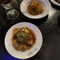 Tofu teriyaki and Seitan skewers  at Cafe du Grütli in Geneva