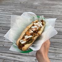 Vegan Buffalo Chicken at Trilly Cheesesteaks in New Orleans