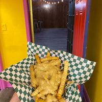Vegan Cheese Fries at Trilly Cheesesteaks in New Orleans