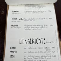Karte 4  at Milchkaffee in Berlin