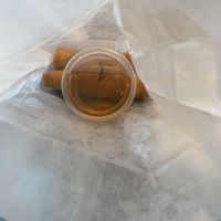 Veggie Egg Rolls with the Vegan Vietnamese Vinaigrette at DD MAU in Maryland Heights