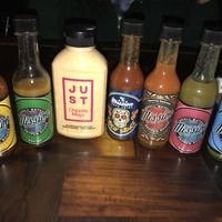Their sauces plus the Just Mayo that I brought with me.  at Session Taco - Delmar Loop in St Louis
