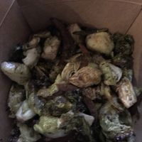 Roasted Brussels sprouts   at Polite Society in St Louis