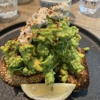 Not great avocado on toast in my opinion    at Slowpoke Espresso in Fitzroy