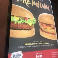 Beyond burger at Lord of the Fries - Snickle Lane in Auckland