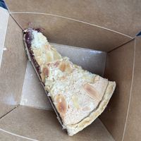 Bakewell tart   at High Peak Bookstore & Cafe in Buxton