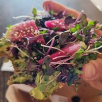 Avocado toast at Earthcraft Juicery in Houston