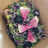 Avocado toast at Earthcraft Juicery in Houston