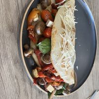 Vegan Crepe  at The Hummingbird Waterside Cafe in Mandurah