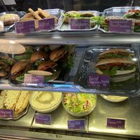 Sandwiches  at Napfenyes Cukraszat - Bajcsy Zsilinszky in Budapest