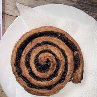 Chocolate snake  at Napfenyes Cukraszat - Bajcsy Zsilinszky in Budapest