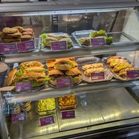 Various goods at Napfenyes Cukraszat - Bajcsy Zsilinszky in Budapest