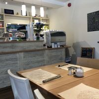 inside  at Gratitude Cafe in Hudson