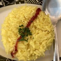 Jasmine rice  at Feast at Lele - Luau in Lahaina