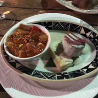 Setain and tofu stew  at Feast at Lele - Luau in Lahaina