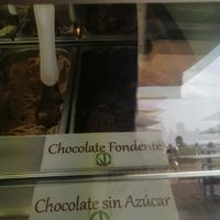 Clearly marked vegan at Pliza 21 in Gran Canaria