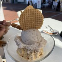 Banana & hazelnut  at Pliza 21 in Gran Canaria