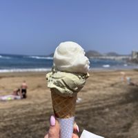 Piña y pistacho   at Pliza 21 in Gran Canaria