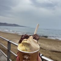 Delicious! And perfect spot by the beachh  at Pliza 21 in Gran Canaria