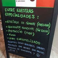 Sign at Pliza 21 in Gran Canaria