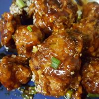 Bang Bang Broccoli (on our own plate) at Celesta in Milwaukee