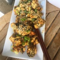 Bang bang broccoli  at Celesta in Milwaukee