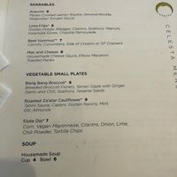 Menu 10/19  at Celesta in Milwaukee