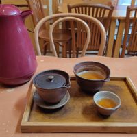 Tea service at Lao Tea House in Prague