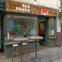 Store front at Red Panda in Exeter