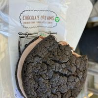 Three vegan ice cream sandwich options!  at Surfin' Spoon in Nags Head