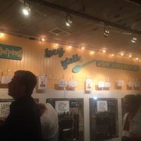 Froyo machines at Surfin' Spoon in Nags Head