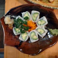 Vegan Avocado sushi #Veganuary at Eatokyo in Dublin