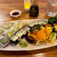 Vegan Sushi Platter  at Eatokyo in Dublin