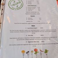 Vegan Menu at Eatokyo in Dublin