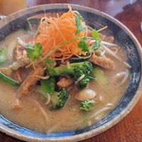 "Vegetarian udon soup" (it's vegan lol) (16,50€) at Eatokyo in Dublin