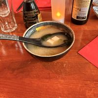 Miso soupp  at Eatokyo in Dublin