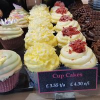 Cup cakes but none of them vegan at Cake Boy in South West London