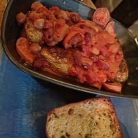 Vegan bean stew at Golden Cross in Coventry