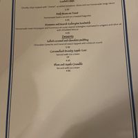 Vegan menu March 2020 at Golden Cross in Coventry