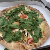 Pizza Tofu  at Rustico Pizza e Vino in Gran Canaria