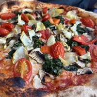 Pizza Ortolana #Veganuary at Rustico Pizza e Vino in Gran Canaria