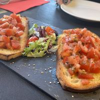 Bruschetta  at Rustico Pizza e Vino in Gran Canaria