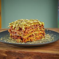 🍃LASAGNA! at Veganga in Moscow