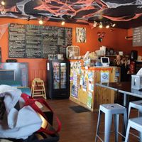 Café Interior at Wrap and Roll Cafe in Whitefish