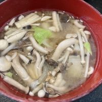Vegetable miso soup (蔬菜味噌湯) at HéHé LèWū 和合樂屋 in Kaohsiung