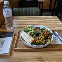 Bro bowl with avocado instead of chicken at Salad Brothers in Seoul