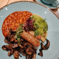 Vegan breakfast at Sweet Little Things in Bath